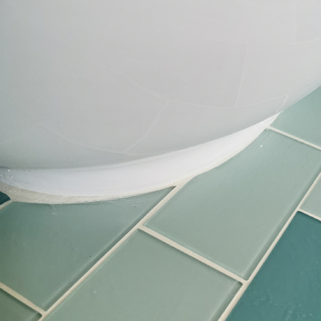 tips to cut curves in tiles