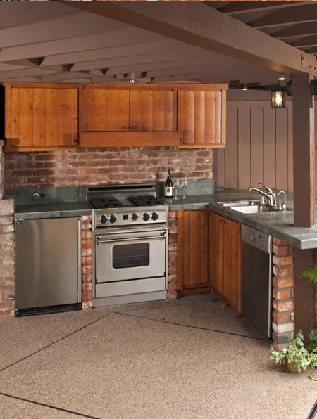 how to build outdoor kitchen south africa