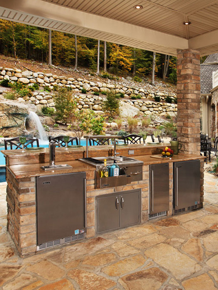 plans for outdoor kitchen