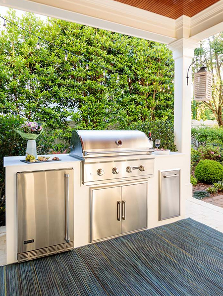 what appliances fo outdoor kitchen