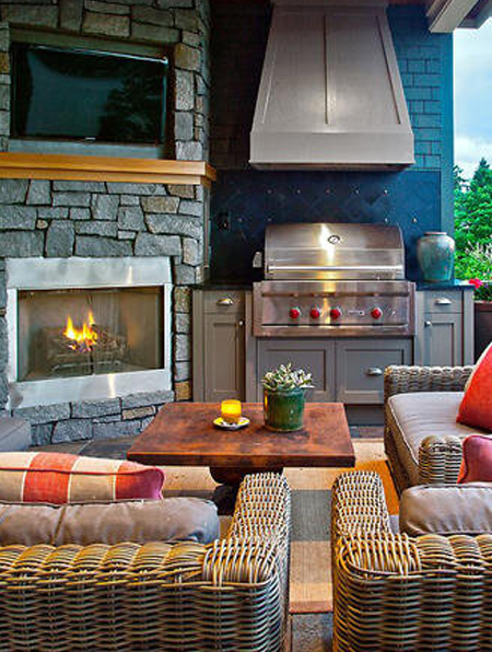 plans for outdoor kitchen