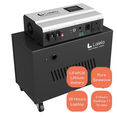 Information on the Lalela Lithium-Ion Inverter Trolley
