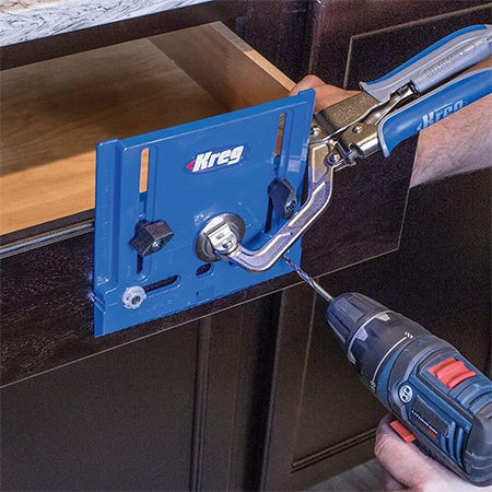 kreg jig for handles and knobs
