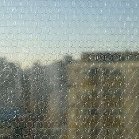 bubble wrap to insulate windows