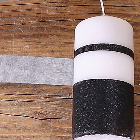 can you paint on candles