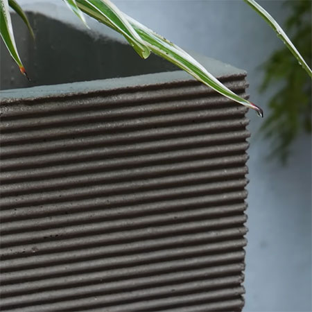 How to Make Concrete Flower Pots or Planters