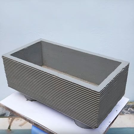 How to Make Concrete Flower Pots or Planters