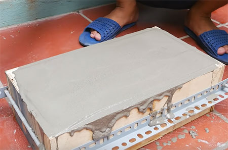 how to mix concrete