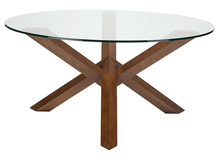wood base for glass top dining table