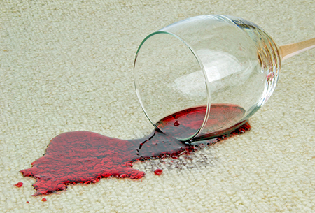 how to remove stains without damaging the fabric?