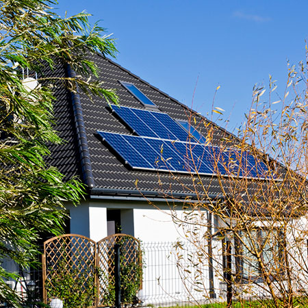 The size and capacity of your solar installation depends on the size of your house and your family