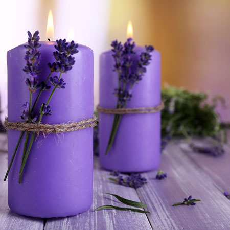 Change the mood with candles