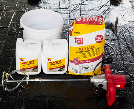 How to lay tiles over existing tiled floor