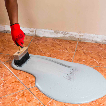 How to lay tiles over existing tiled floor