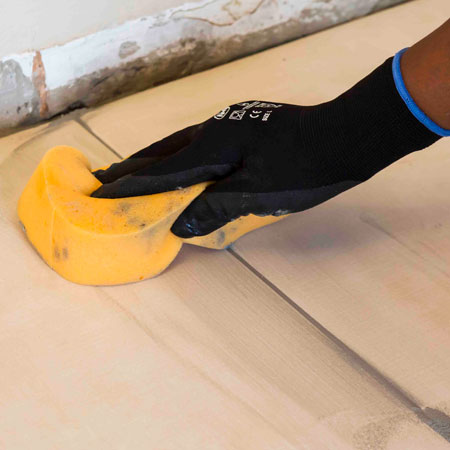 How to lay tiles over existing tiled floor
