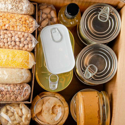 Wmake a list of expiry or 'best before' dates so that these can be removed and replaced