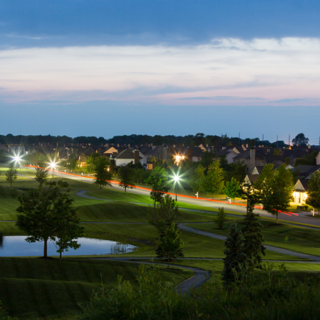 new home build golf estate