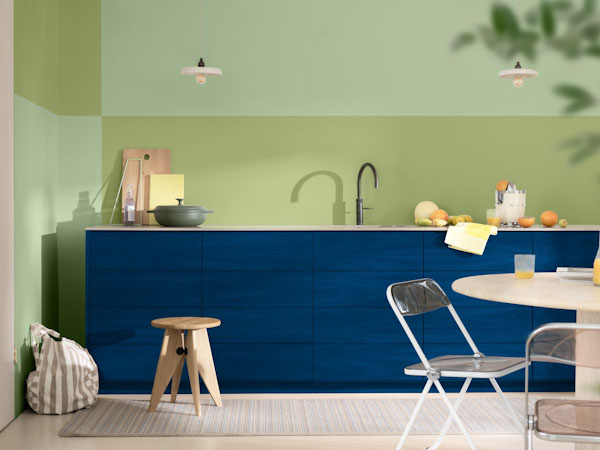 How to use vibrant colour to make small rooms feel bigger