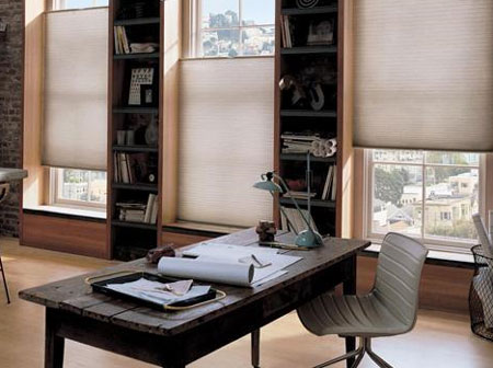 Decorate for a glamorous home office