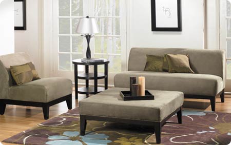 clean upholstered furniture