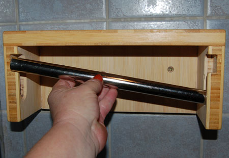 toilet roll holder - for 2 toilet rolls