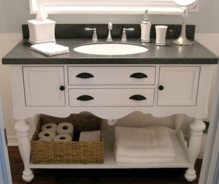 shabby chic vanity