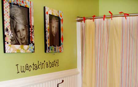 Bathroom decor on a budget 