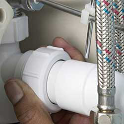 Replace a bathroom basin 