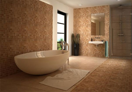 Mosaic tile ideas for bathroom 