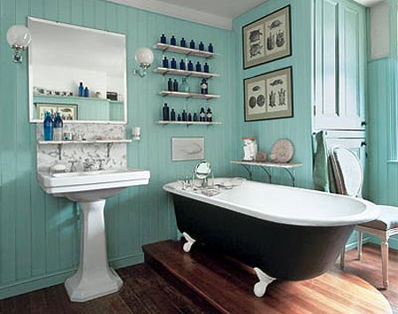 vintage style bathroom