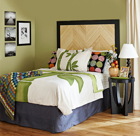 bamboo headboard