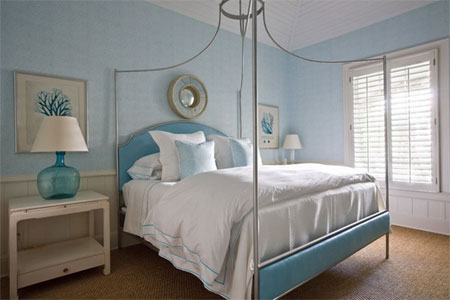 blue bedroom