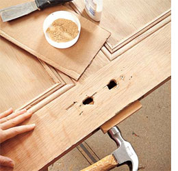 door headboard