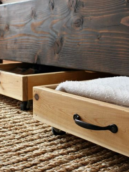 Bedroom storage ideas