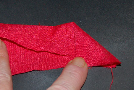 How to make fabric roses