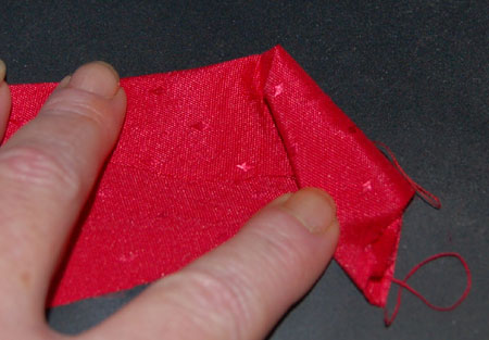 How to make fabric roses