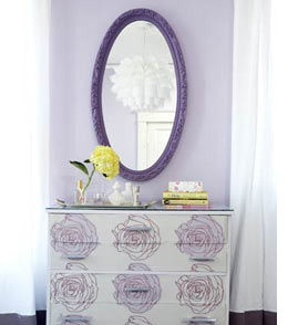 Make over an old dresser or chest of drawers