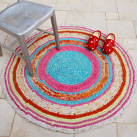 Recycled rug
