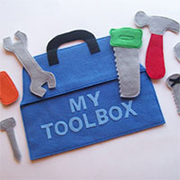 Toolbox for a little DIY guy
