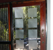 Create a sandblasted effect 