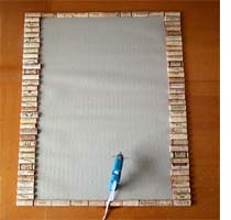 Make a cork bathmat