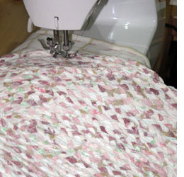 How to make a braided rug