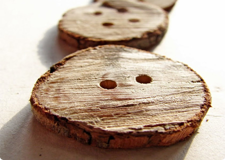 Make your own wooden buttons