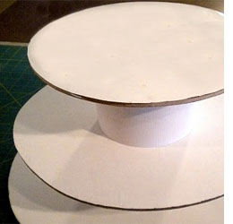 Make an easy cup cake stand