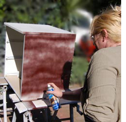 Make a cheval mirror