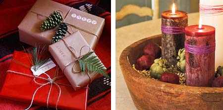 frugal christmas decor