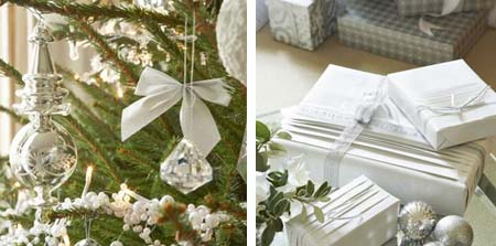 white christmas decor