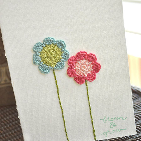 how to crochet flowers