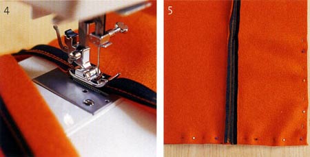 Cushion with rosette clusters