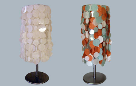 make diy capiz lamp